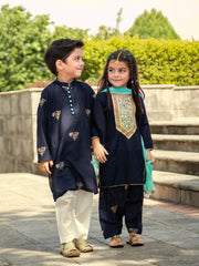 Stary Night - Block Print Kurta Pajama