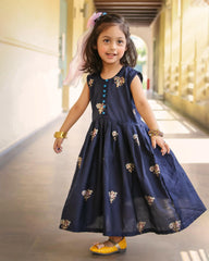 Stary Night - Block Print Frock