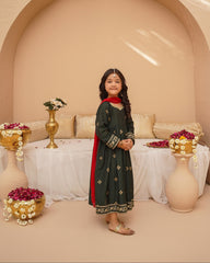 Emarald Aura Frock - Girl