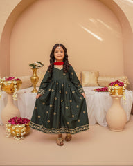 Emarald Aura Frock - Girl